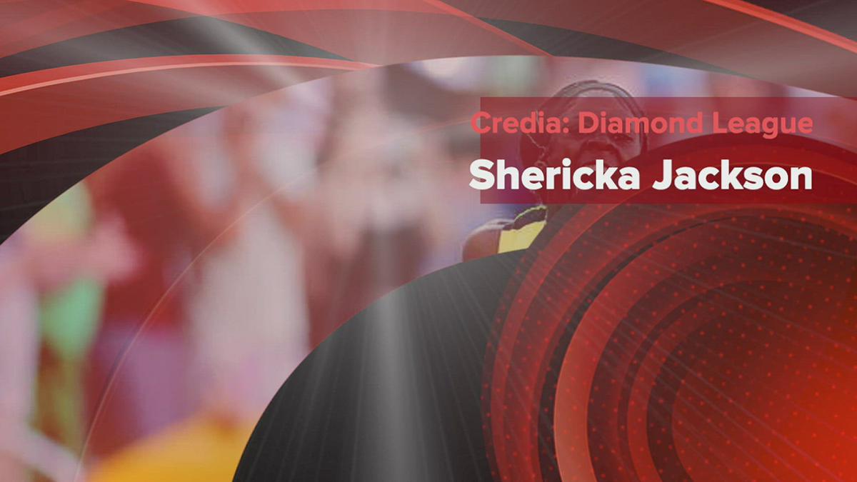 'Video thumbnail for Shericka Jackson at Monaco Diamond League Press Conference have fun and run fast'