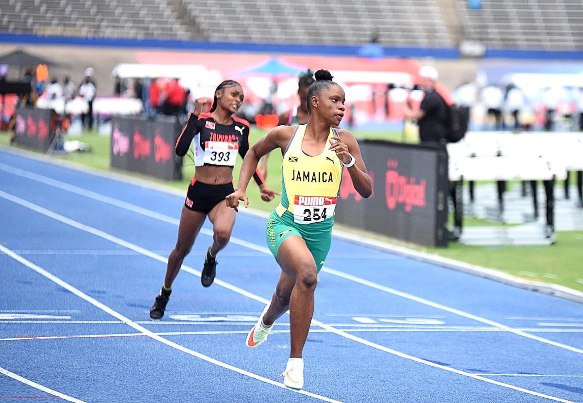 'Video thumbnail for Tina Clayton defends World U20 women's 100m title'