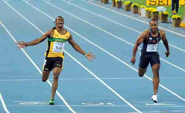 Was it Yohan Blake who moved first?