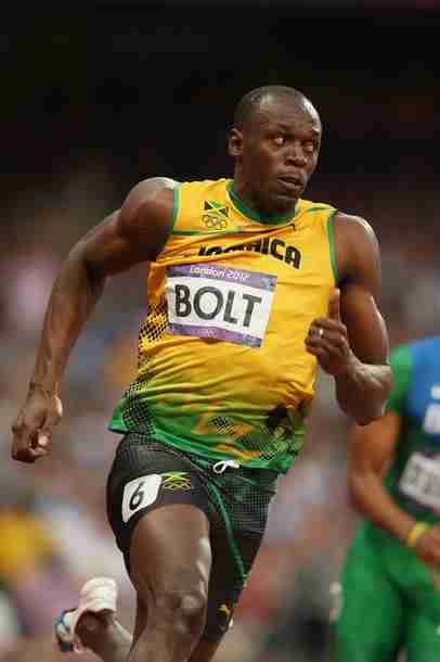 Bolt does it again! Wins Olympic sprint double