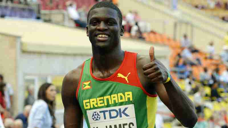 Grenadian Kirani James wins Commonwealth Games 400m title with record run