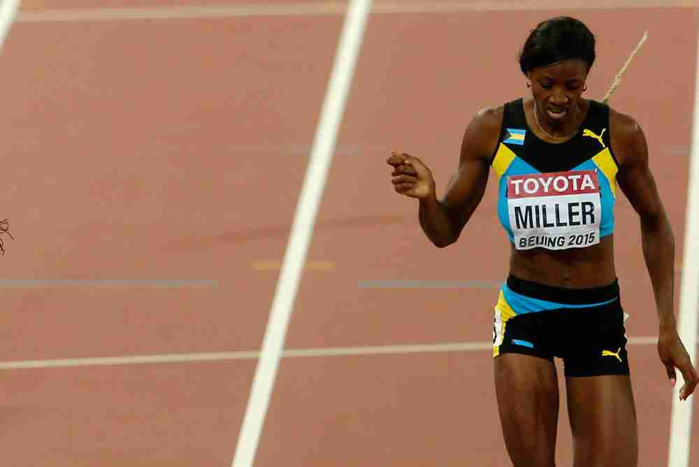 Shaunae Miller of Bahamas