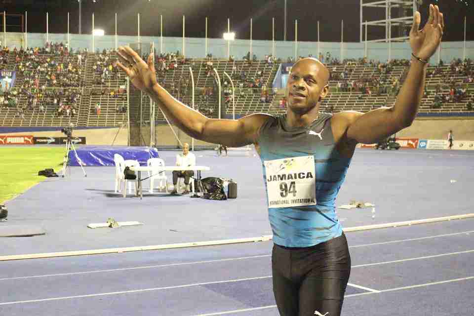 Asafa Powell Disappointed With Defective Mic At Prefontaine Classic