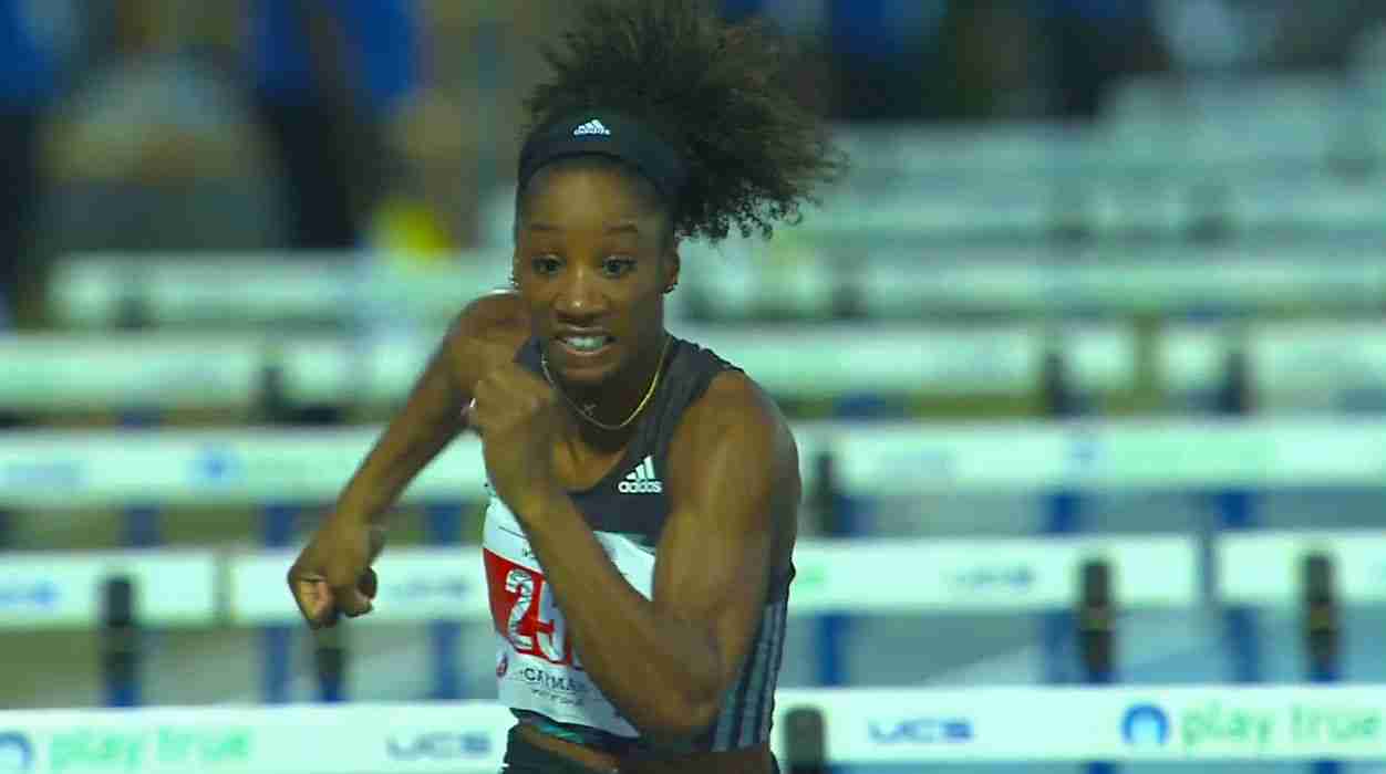 Kendra Harrison of USA: World-Leading