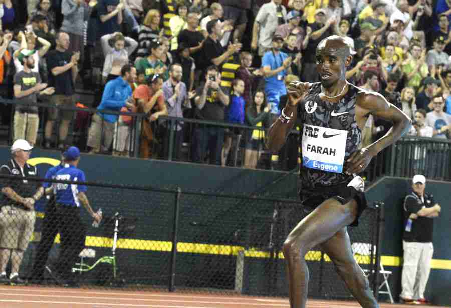 Prefontaine Classic with Mo Farah
