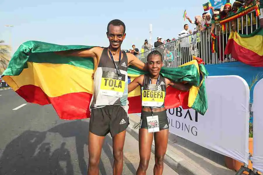 2017 Standard Chartered Dubai Marathon Results