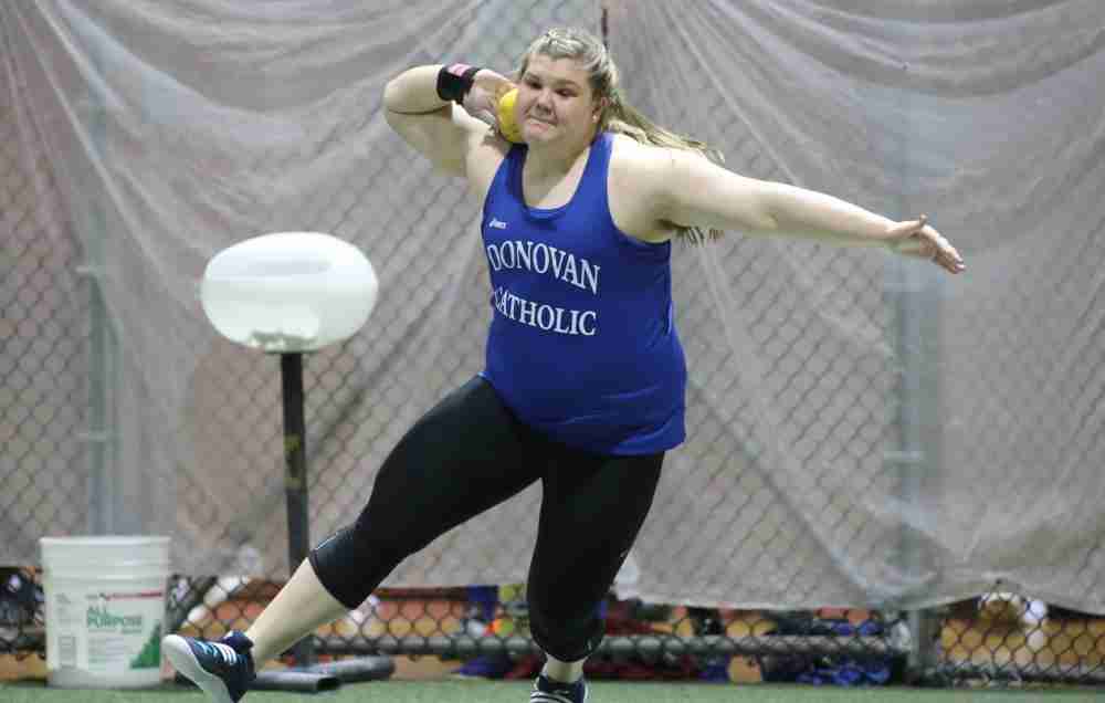 Alyssa Wilson Breaks Girls Indoor National HS Shot Put Record