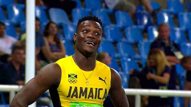 Omar McLeod of Jamaica