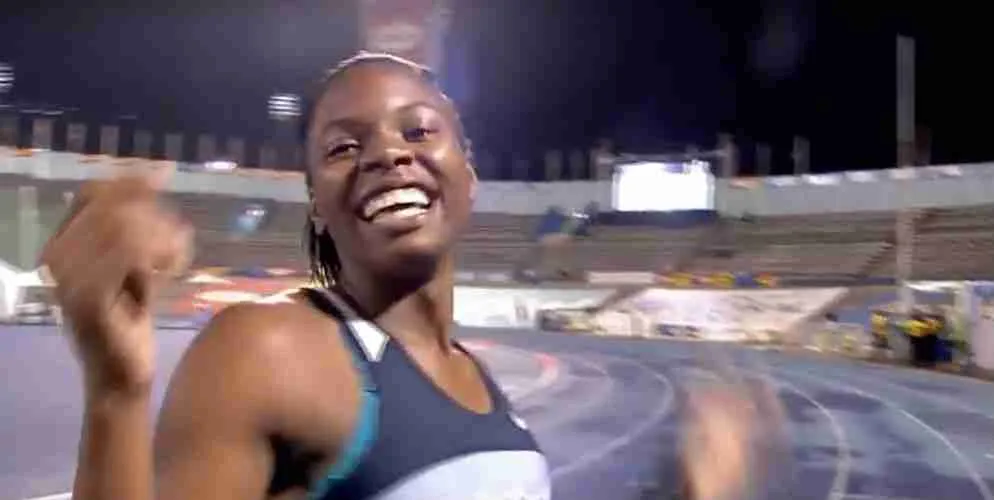 Kevona Davis Runs 22.92secs, Breaks Champs 200m Record WorldTrack