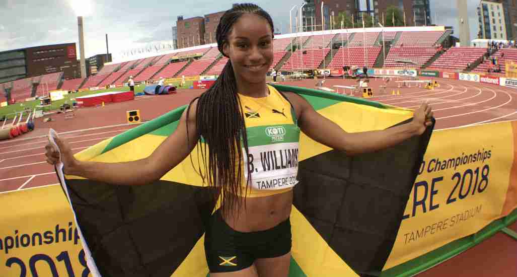 Briana Williams Starts Sprint Double Quest On Friday