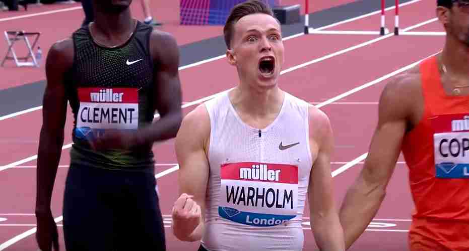 Video: Karsten Warholm Dominates 400m Hurdles In London ...