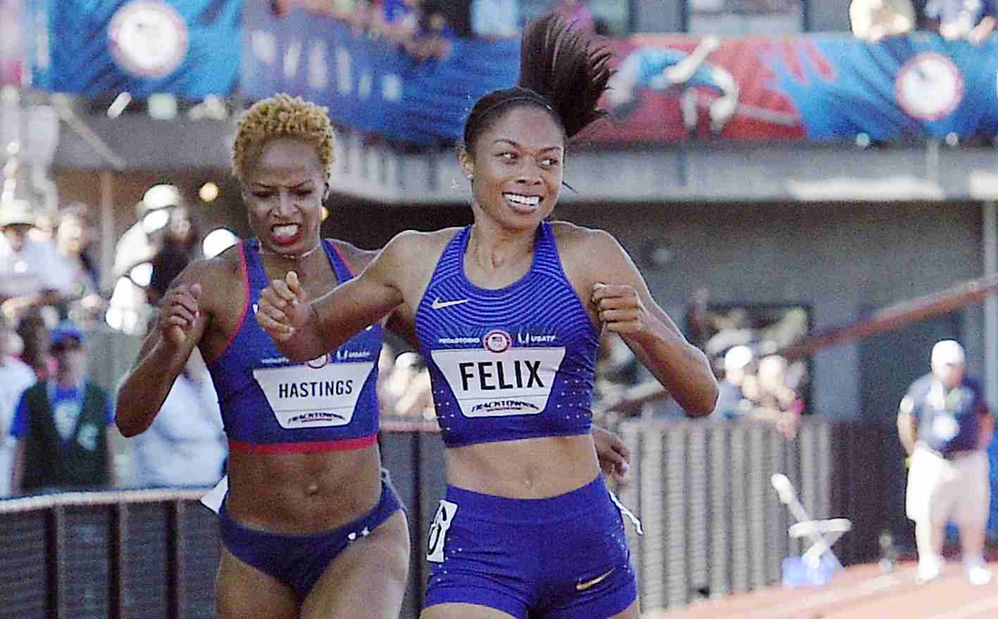 Allyson Felix 2016 Olympic Trials 400m