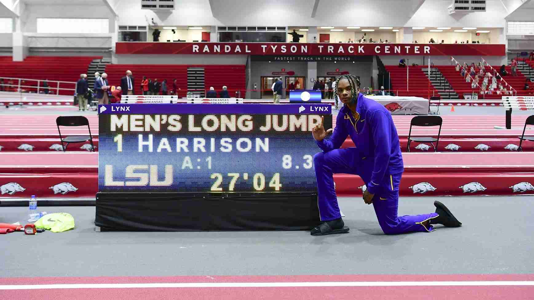 LSU’s Harrison And Texas A&M’s Gittens Grabbed SEC Indoor Championships Doubles