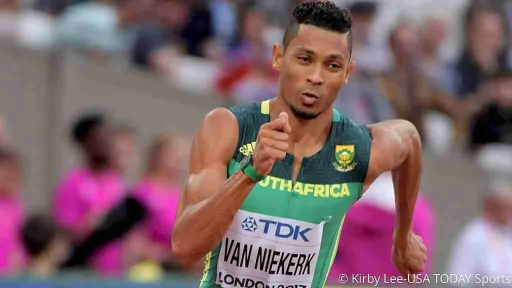Wayde van Niekerk breaks world 400m record