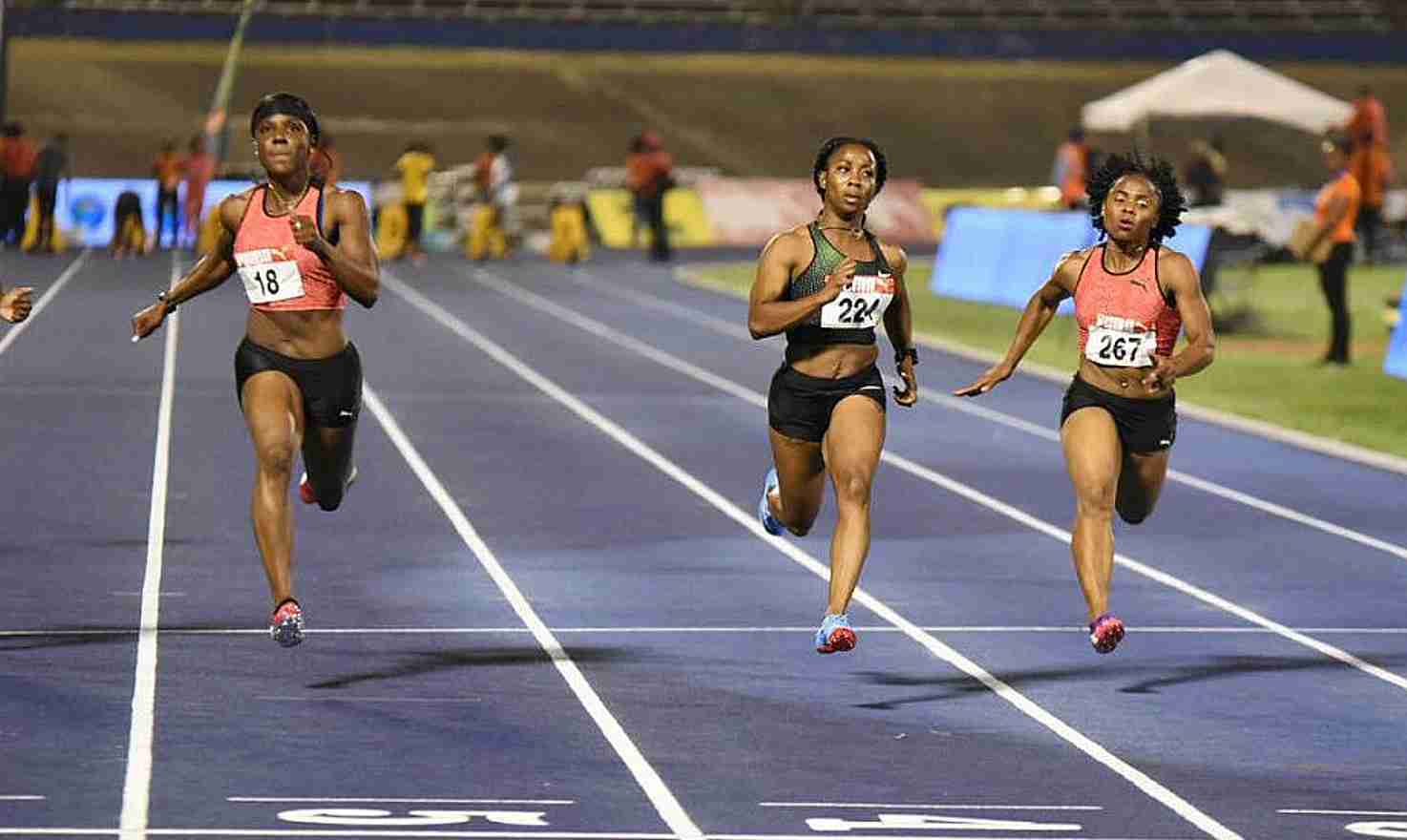 Fraser-Pryce v Thompson-Herah highlights 100m semi-finals at Jamaica trials