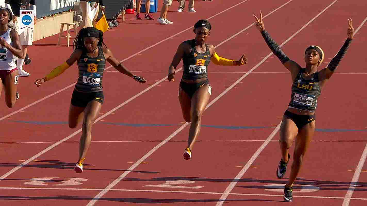 [Video] Richardson Blasts To 10.72 WL At 2021 Miramar Invitational