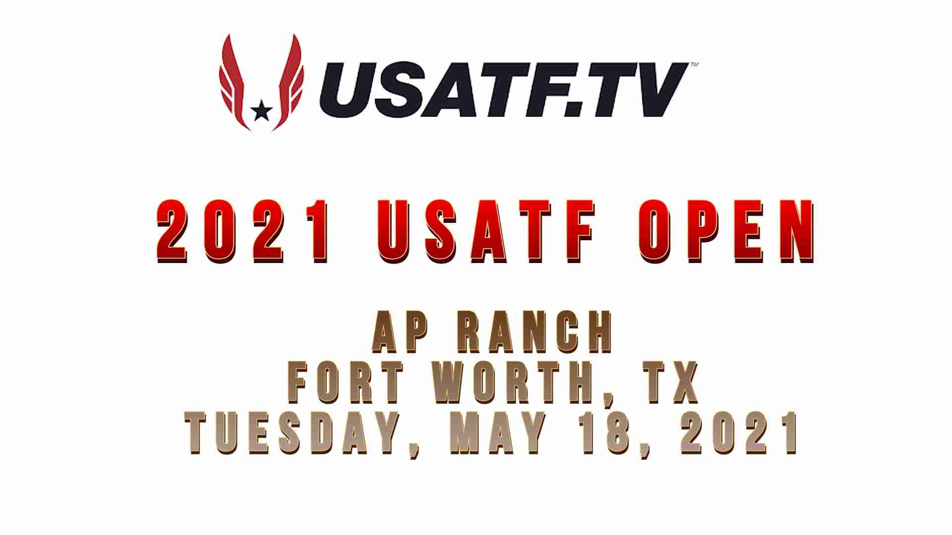 How to watch 2021 USATF Open, schedule | World-Track and Field