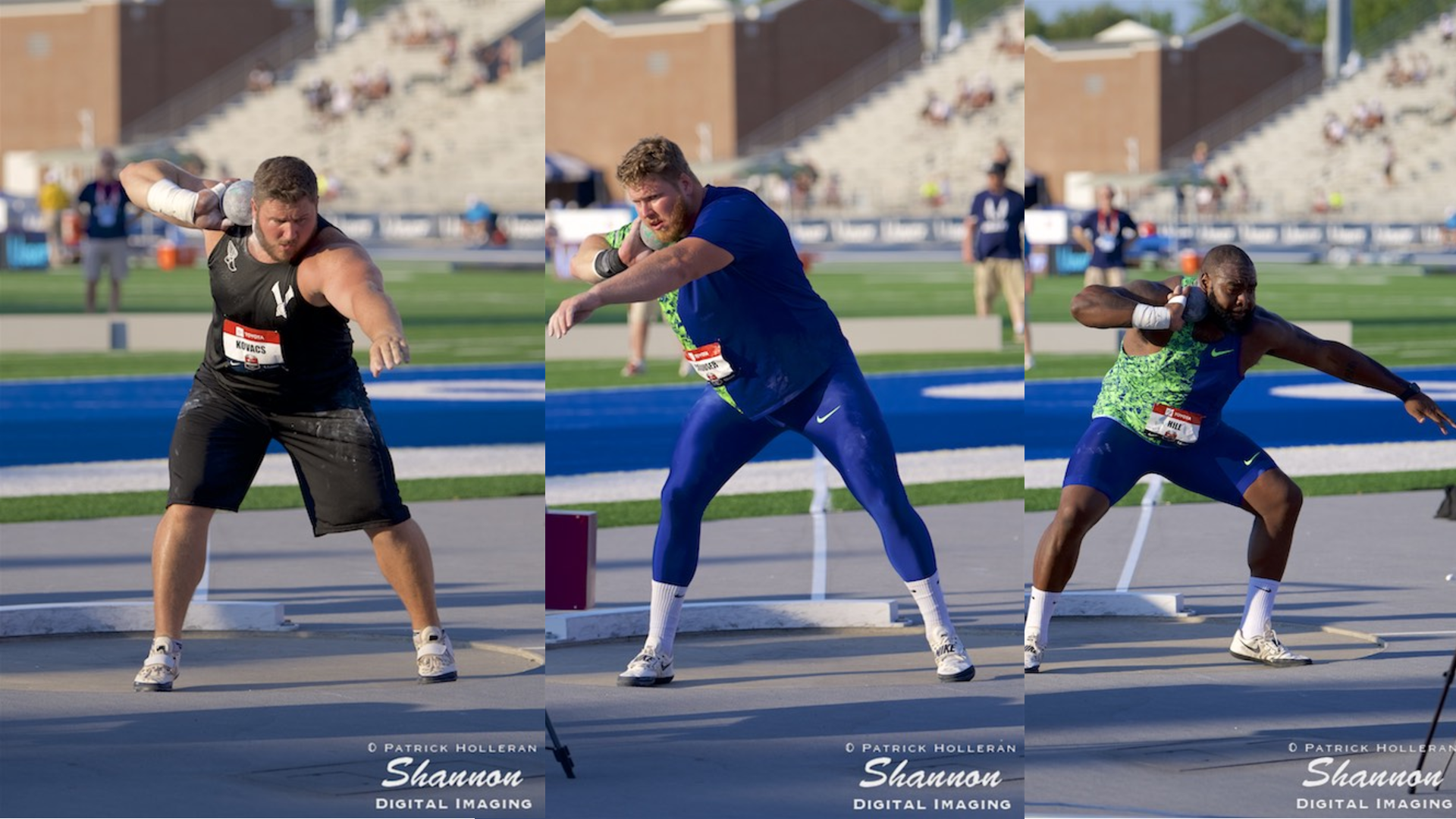 Loaded shot put field hunts 3 Tokyo spots at U.S. Olympic Trials