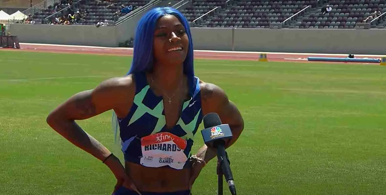 Sha'Carri Richardson runs wind-aided 10.64 in 100m ...