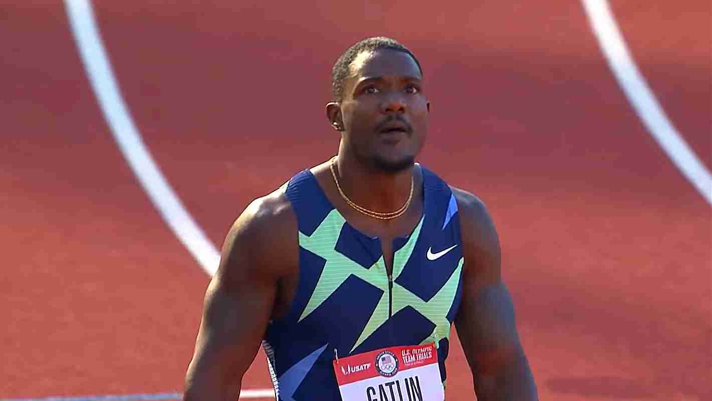 Gatlin drawn in cutthroat 100m semi-final heat at U.S. Trials