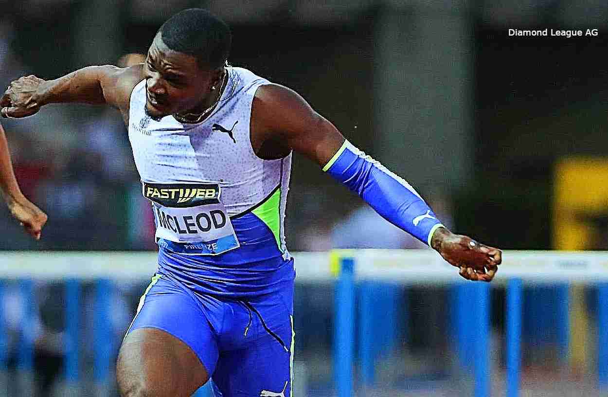 Omar McLeod opens 110m hurdles campaign at the 2023 LSU Invitational