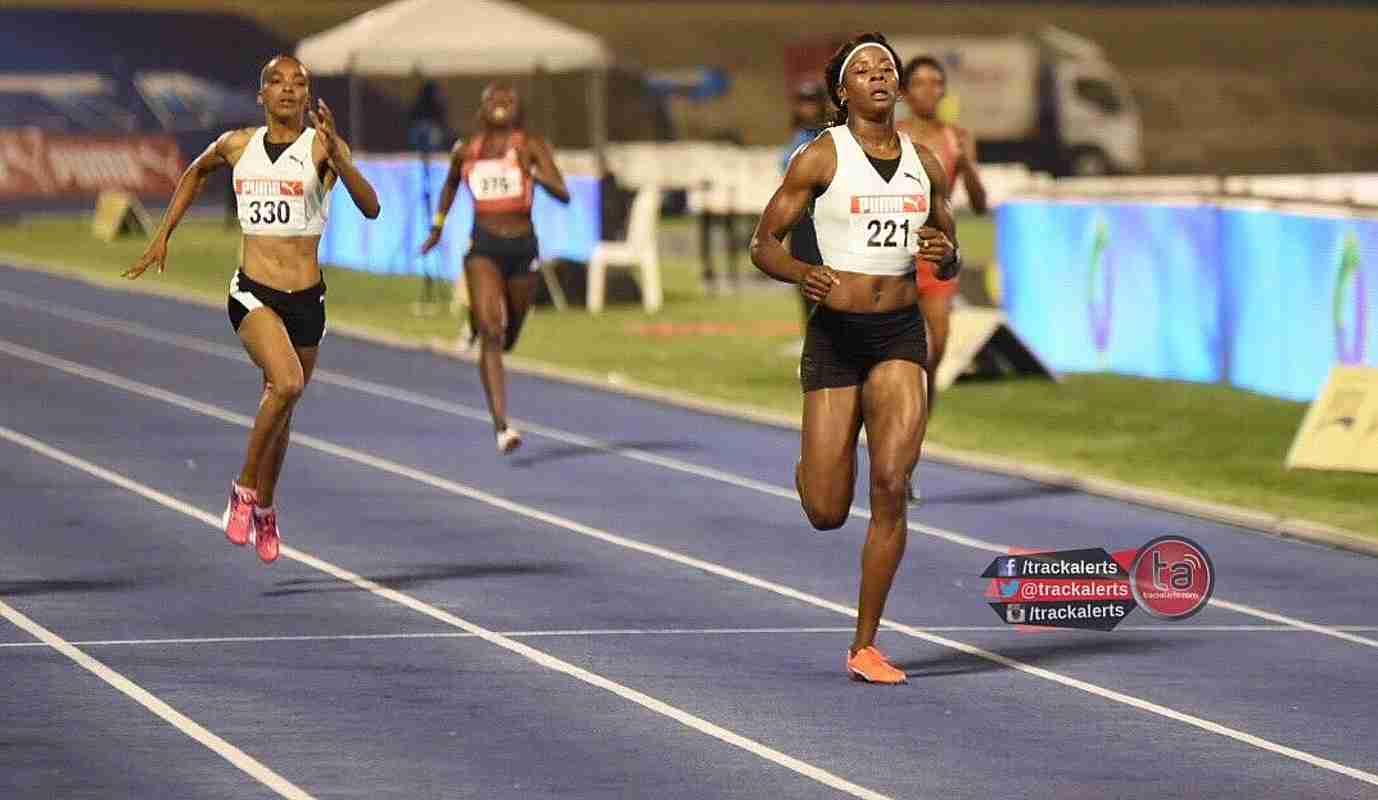 Shericka Jackson wins the 2019 Jamaica Trials 400m title