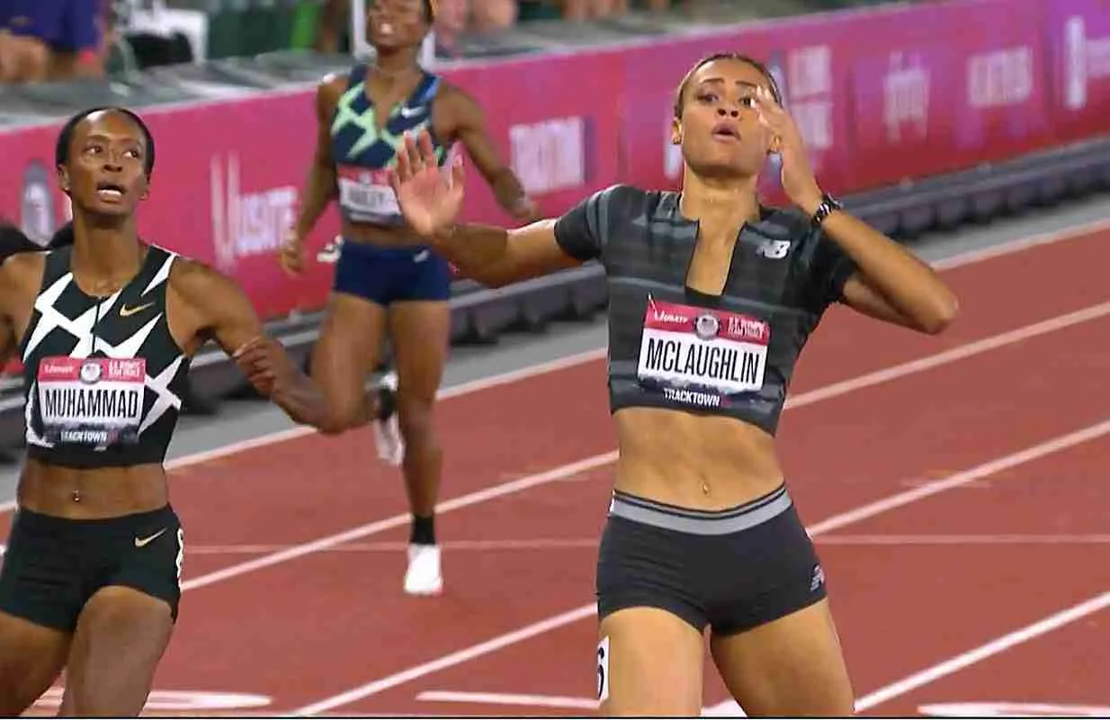 Sydney Mclaughlin Smashes 400m Hurdles World Record At Us Olympic Trials World Track And Field 