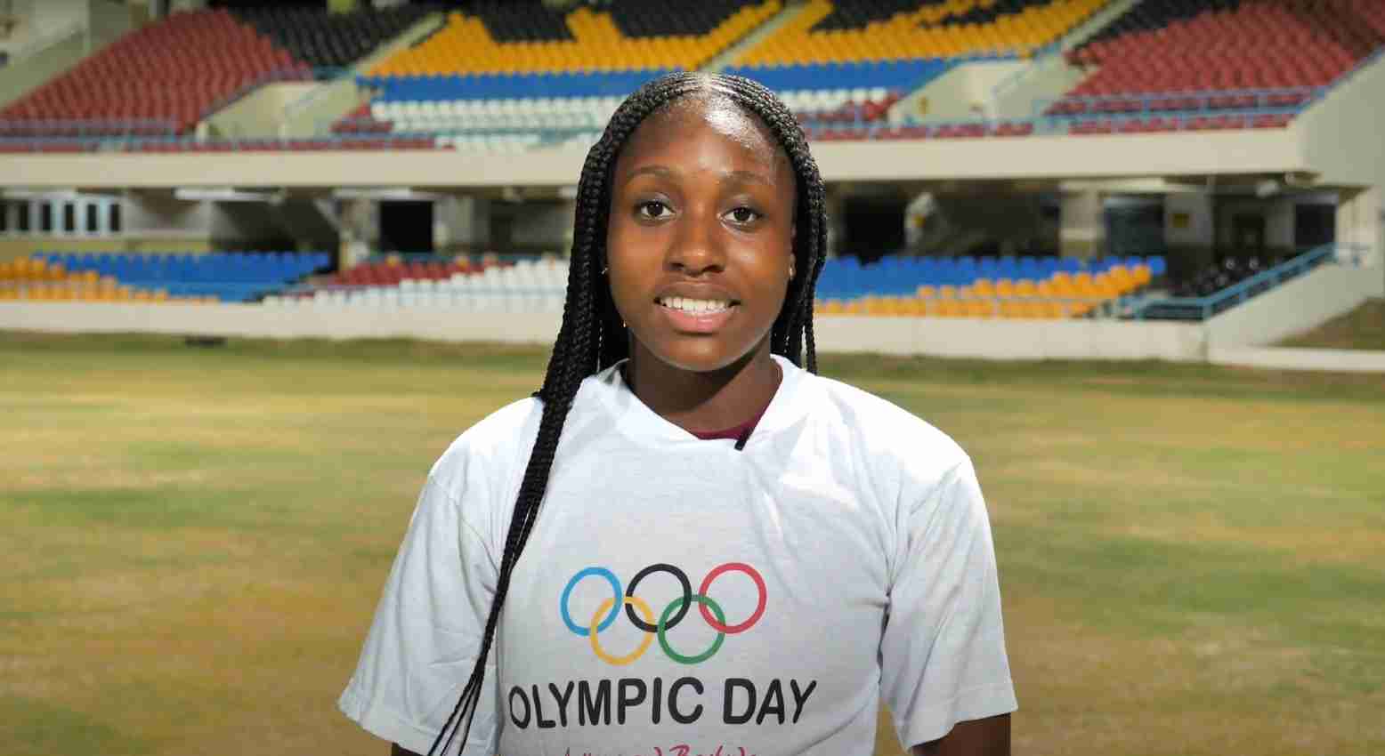Joella Lloyd, Amya Clarke advanced from 100m preliminary round