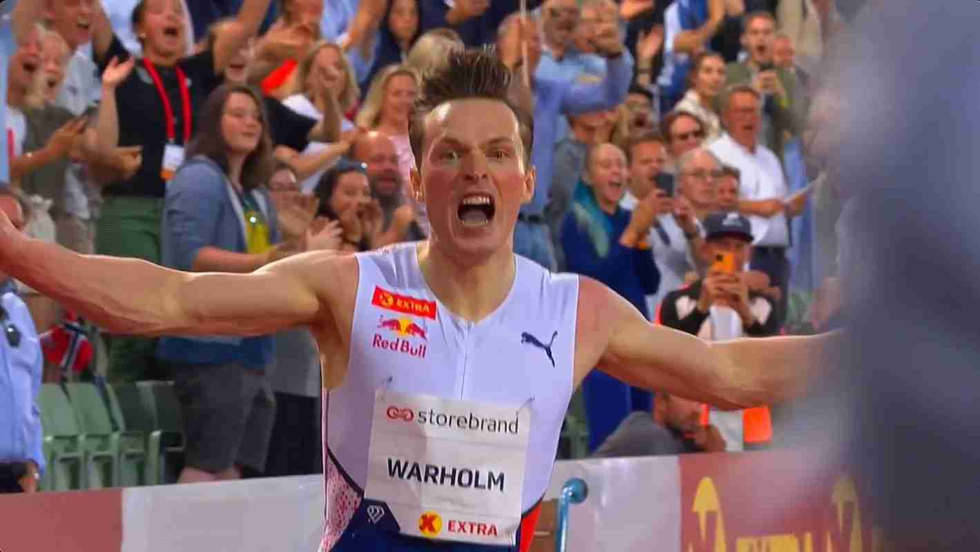 Warholm to run open 400m at Lausanne  Diamond League meeting