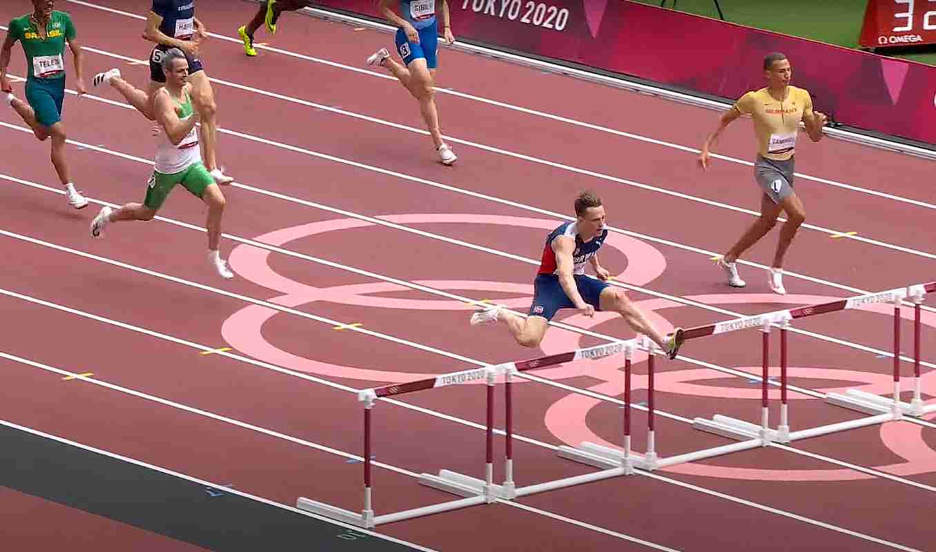 Men 400m Hurdles Olympic Games Tokyo 2024 Olympics Idell Lindsay