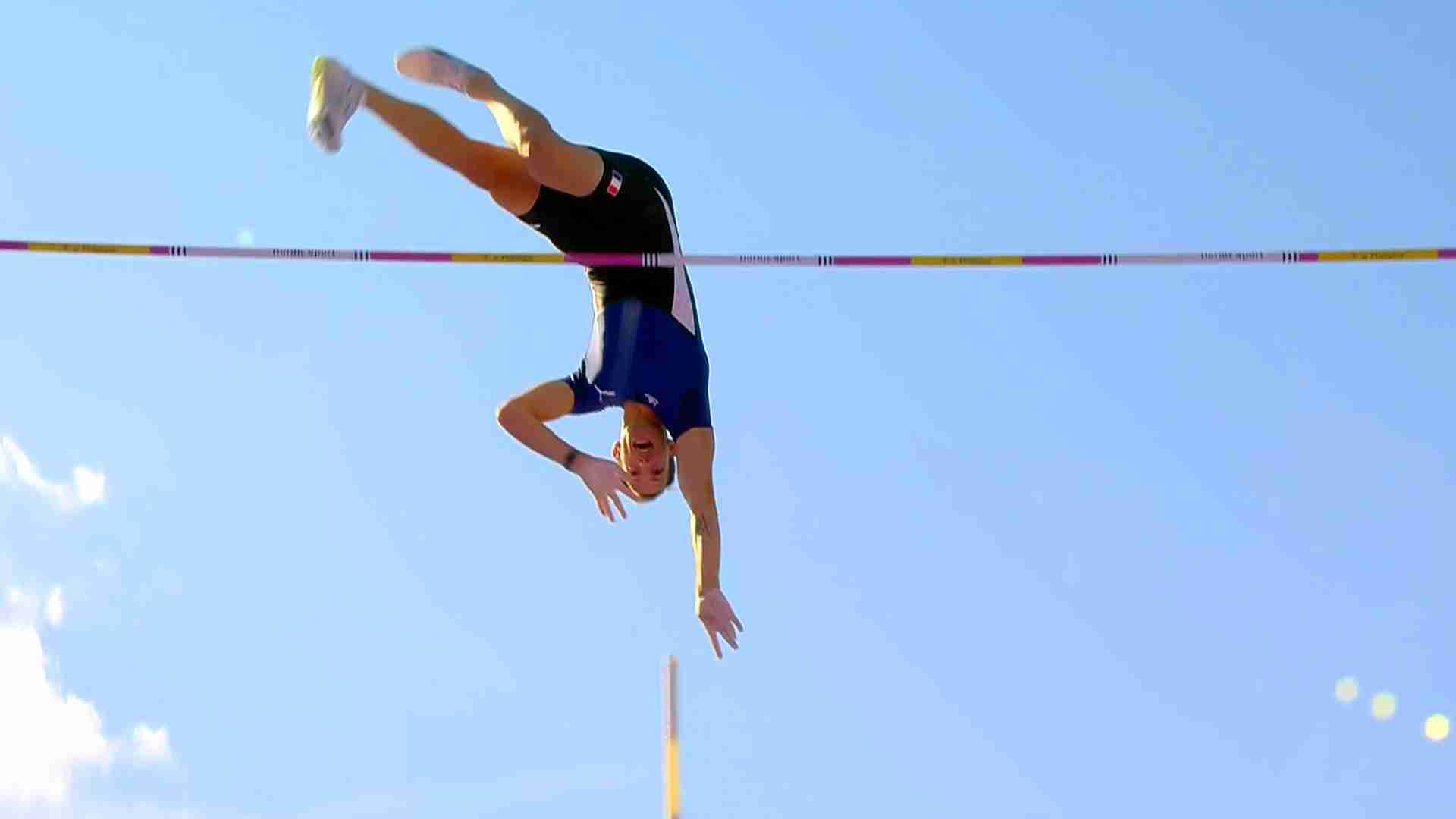 Renaud Lavillenie at the 2021 Diamond League meeting in Stockholm