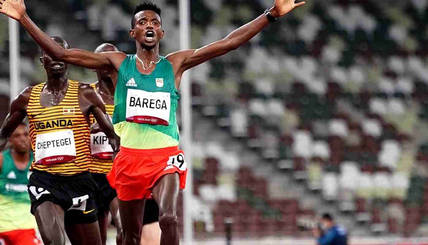 Selemon Barega of Ethiopia is the Tokyo 2020 Olympic champion