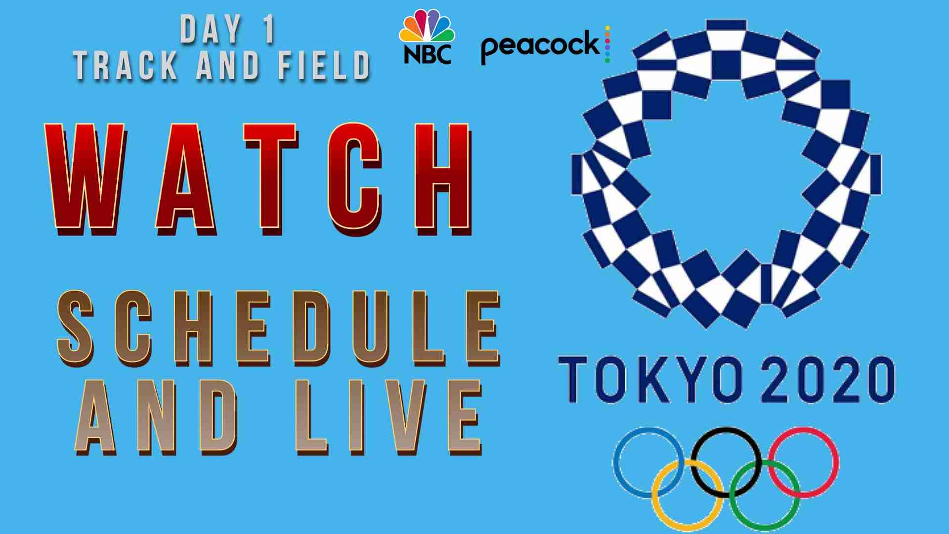 Watch Tokyo 2020 Day 1