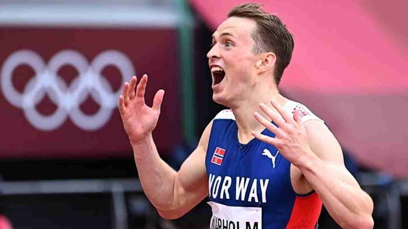 Tokyo2020-Karsten Warholm runs 45.94s, sets 400m hurdles world record