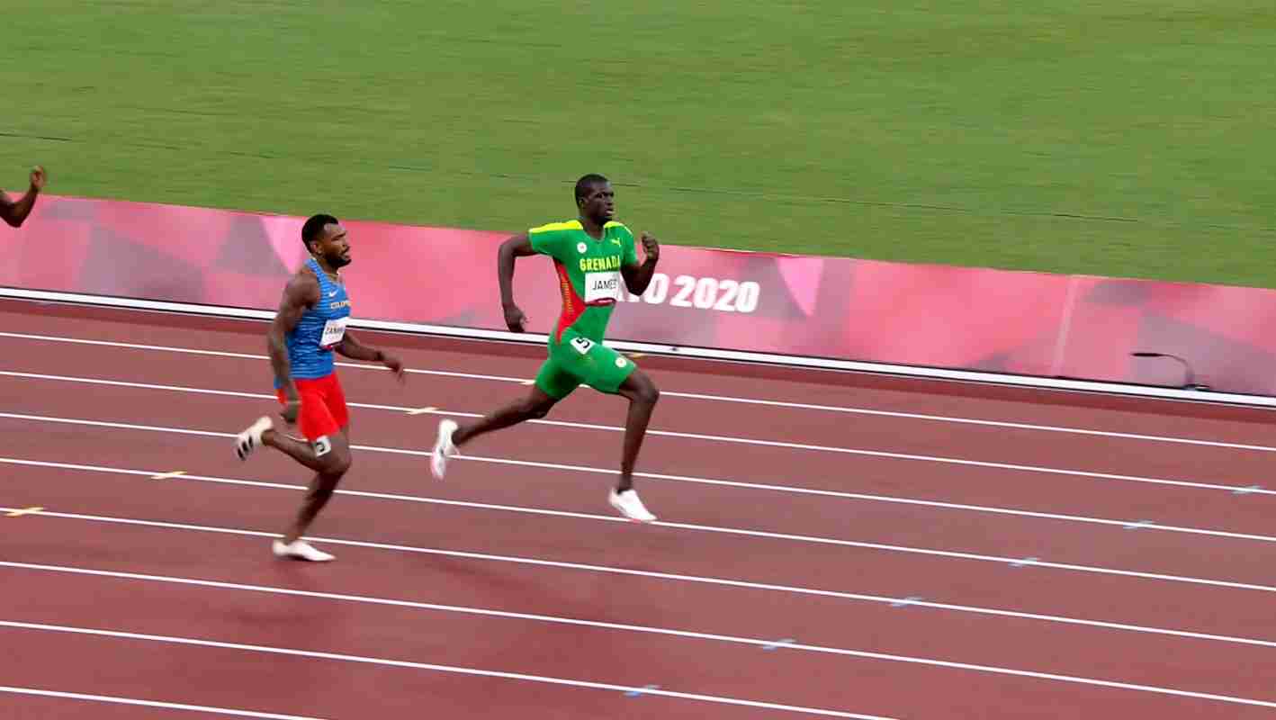 Kirani James at Tokyo 2020 Olympic Games