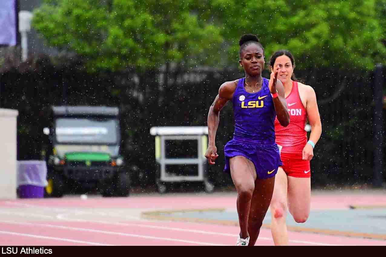 Read more about the article LSU’s Favour Ofili wins three medals for Nigeria at World U20 Championships