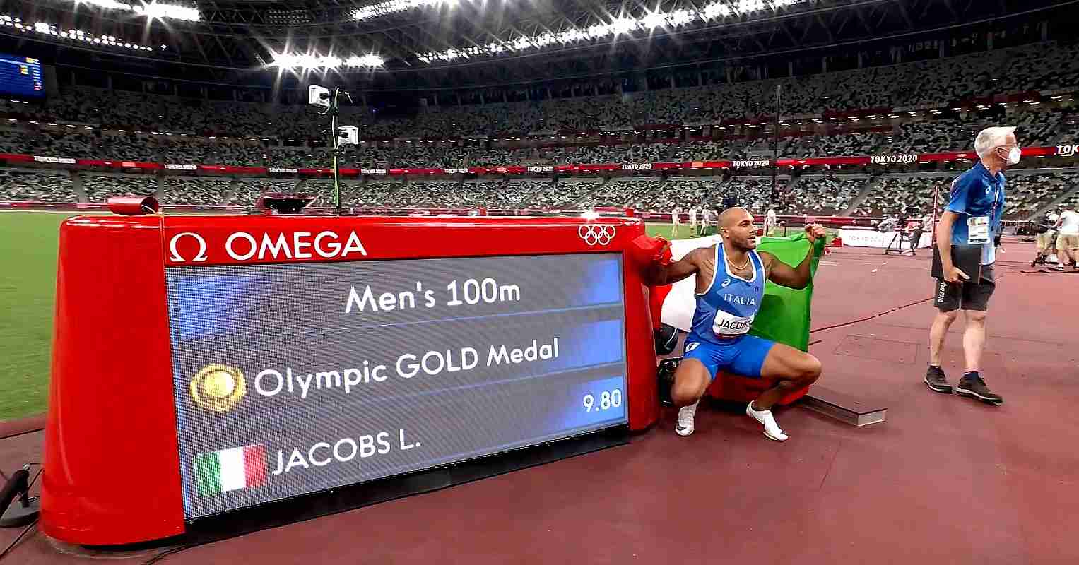 Tokyo 2020 Lamont Marcell Jacobs wins Olympic 100m