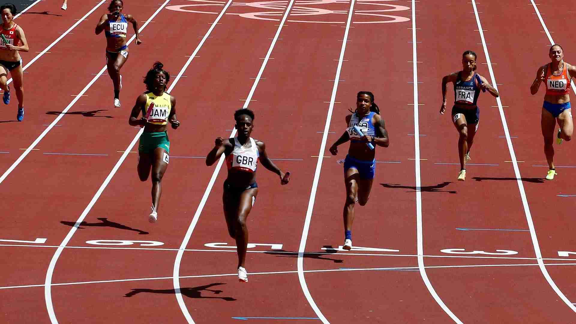 Britain, USA, Jamaica advanced to women’s 4x100m final