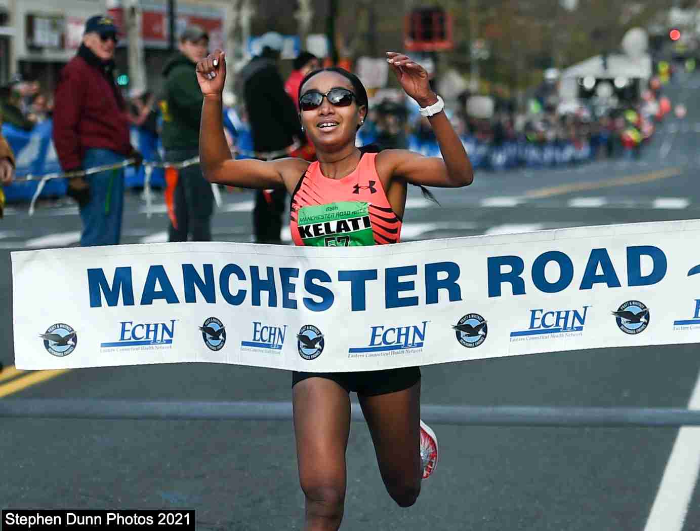 RESULTSManchester Road Race Selected Results; Flanagan, Kelati Grab