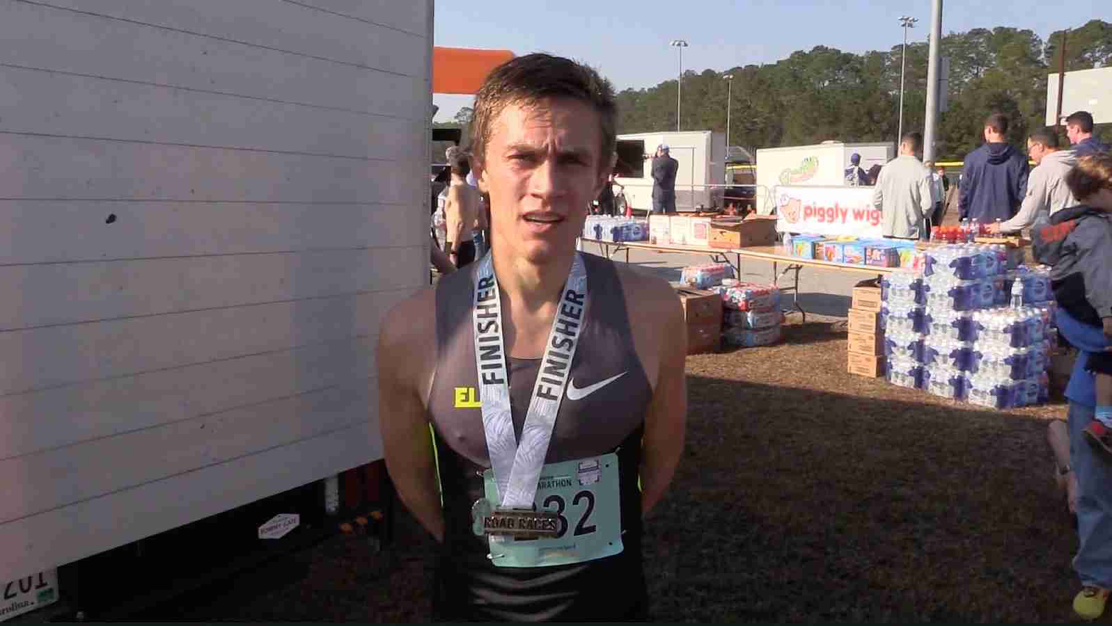 Conner-Mantz-of-BYU-after-winning-the-2021-USATF-Half-Marathon-Championships