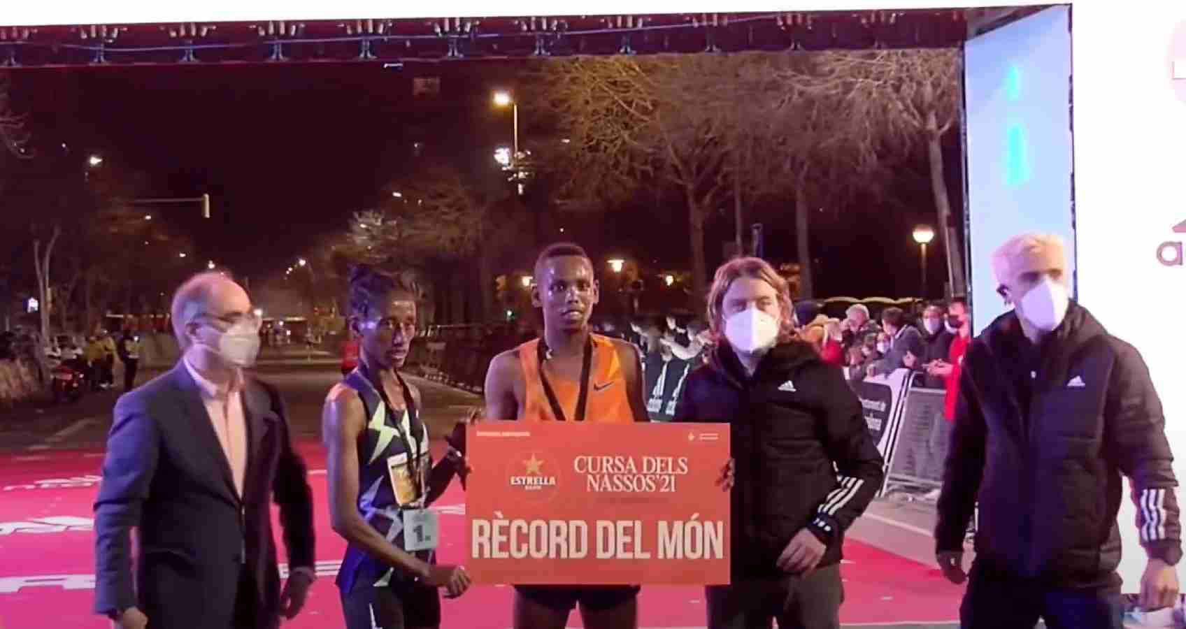 Taye and Aregawi world 5km records have been ratified