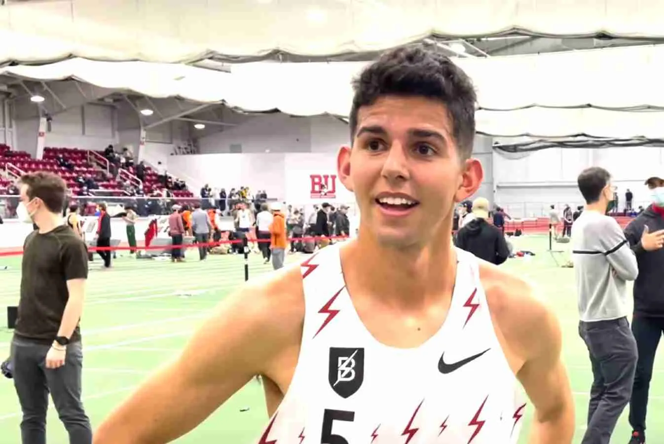 5,000m Results from Boston University David Hemery Valentine Invitational