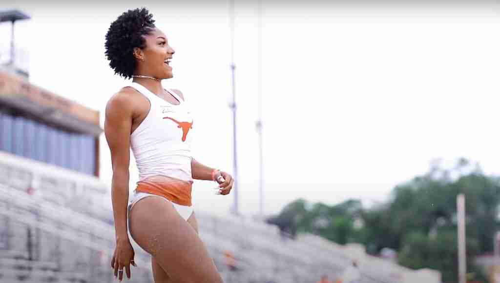 [Video] Tara Davis breaks Tyson Invitational long jump record with 6