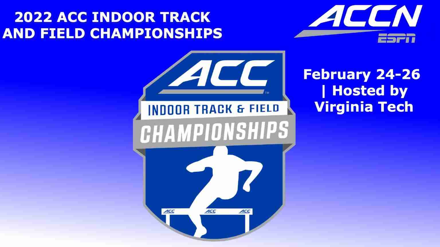 When is the 2022 ACC Indoor Track and Field Championships? How to watch