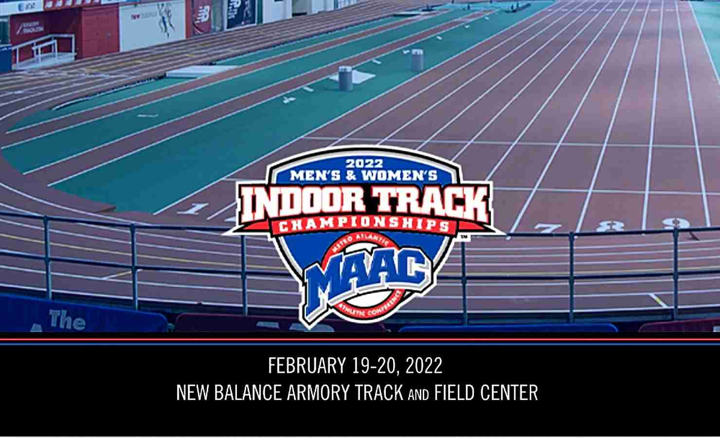 How to watch and follow the 2022 MAAC indoor championships live