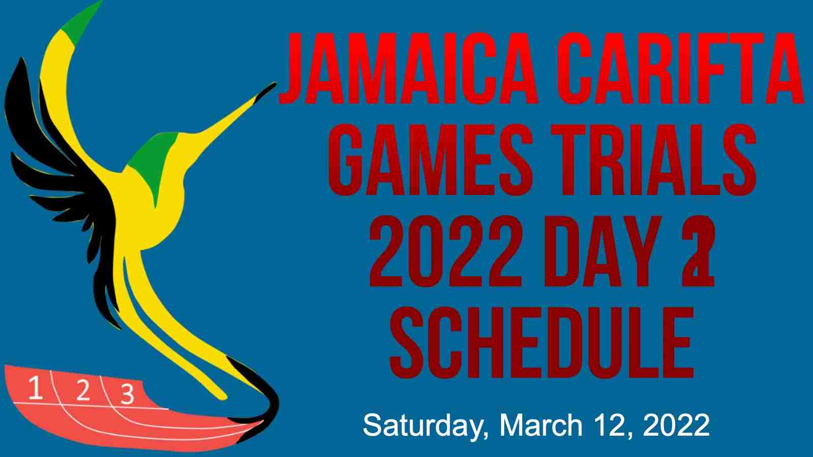 Day 2: How to watch the Jamaica Carifta Games trials 2022