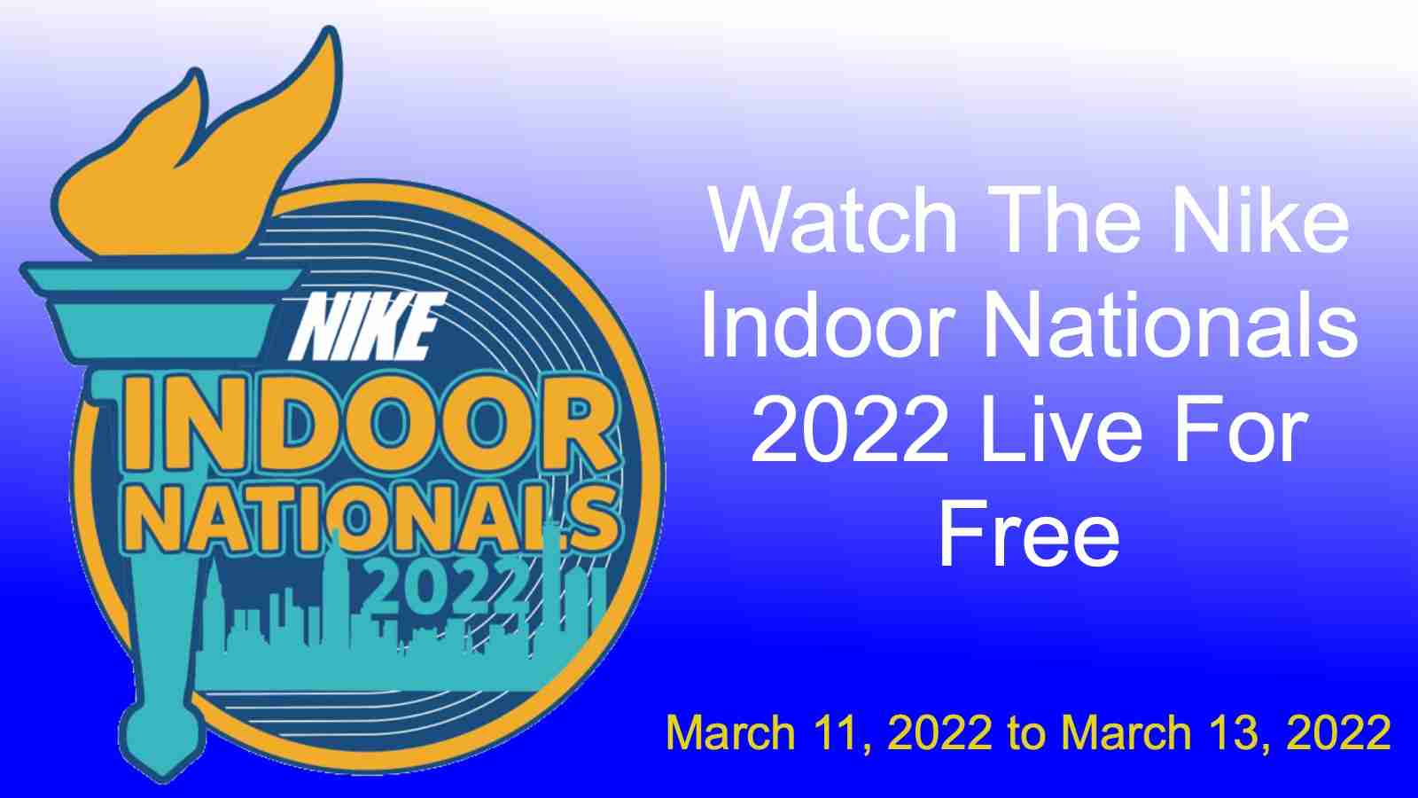 Nike Indoor Track Nationals 2024 Dot Kirbie