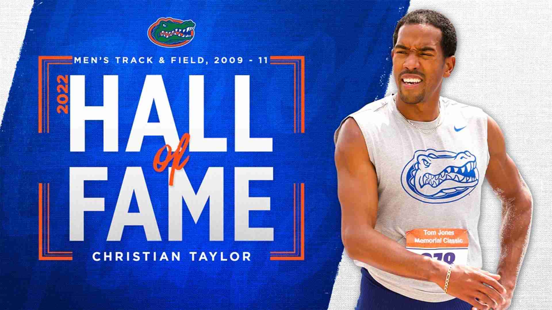Olympic champion Christian Taylor Makes Florida Gators Athletic Hall of Fame Class of 2022
