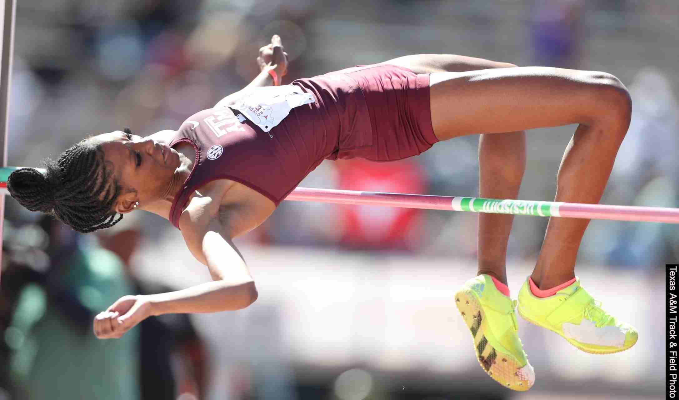 Updated with video: Distin sets Jamaican high jump record with 1.96m at Texas Relays 2022
