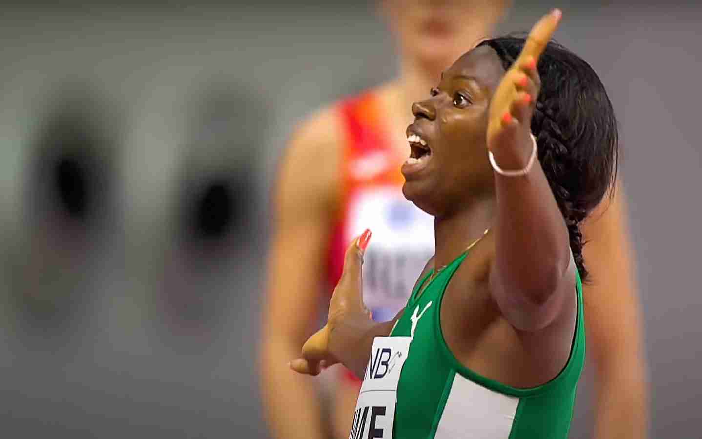 Who are the athletes representing Nigeria at the World Indoor Championships 2022?